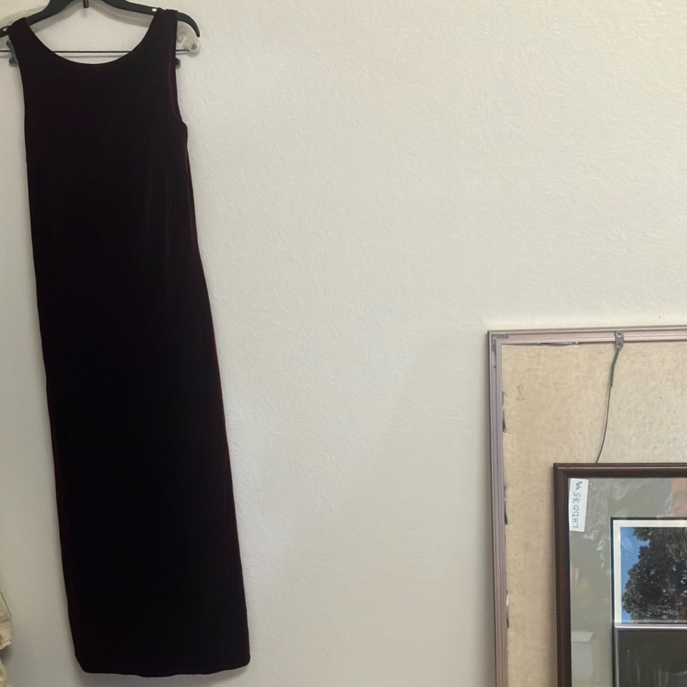 FINAL MARKDOWN Harlow stretch velvet dress 10
